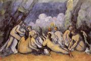 Paul Cezanne The Large Bathers oil painting